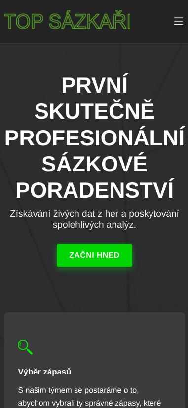 Top Sázkaři Mobile